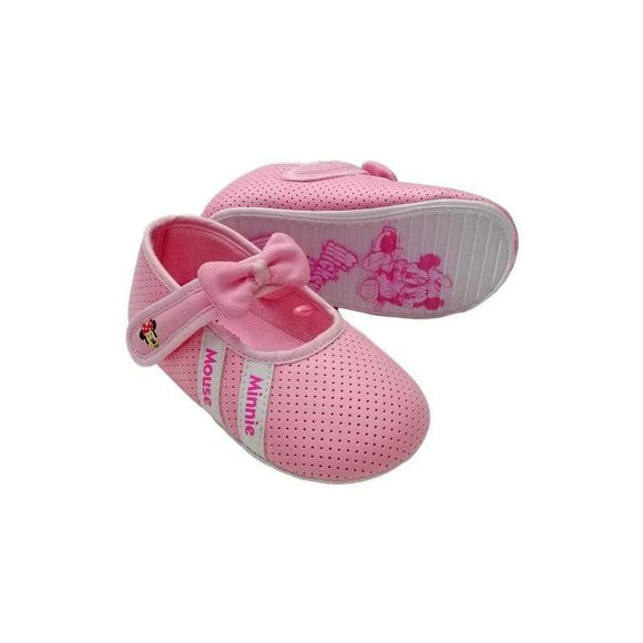 Minnie Mouse Ribbon Licence Shoes - Pink