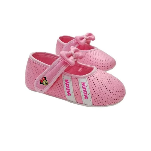 Minnie Mouse Ribbon Licence Shoes - Pink