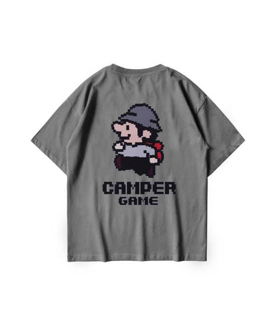 Camper Game Boy Streetwear Tee (Grey)
