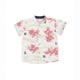 Mandarin Collar Shirt - Soaring Dragon (White)