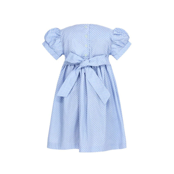 Sophie Polkadot Baby Smocked Dress