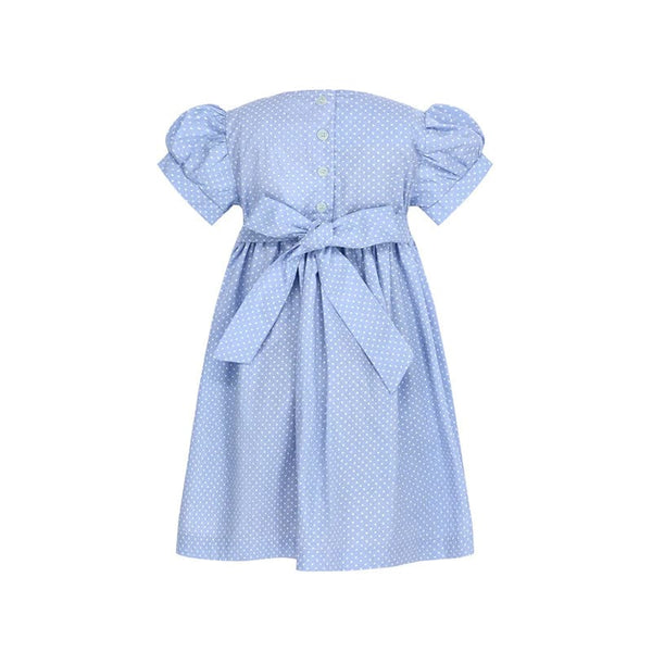 Sophie Polkadot Smocked Dress