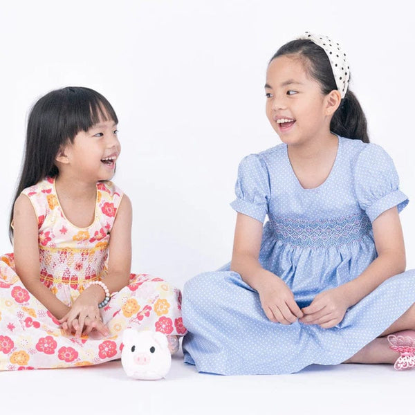Sophie Polkadot Smocked Dress