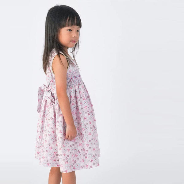 Spring Blooms Smocked Dress