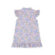Spring Fleurs R. Sleeve Cheongsam (Lilac)