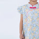 Spring Fleurs R. Sleeve Cheongsam (Yellow)