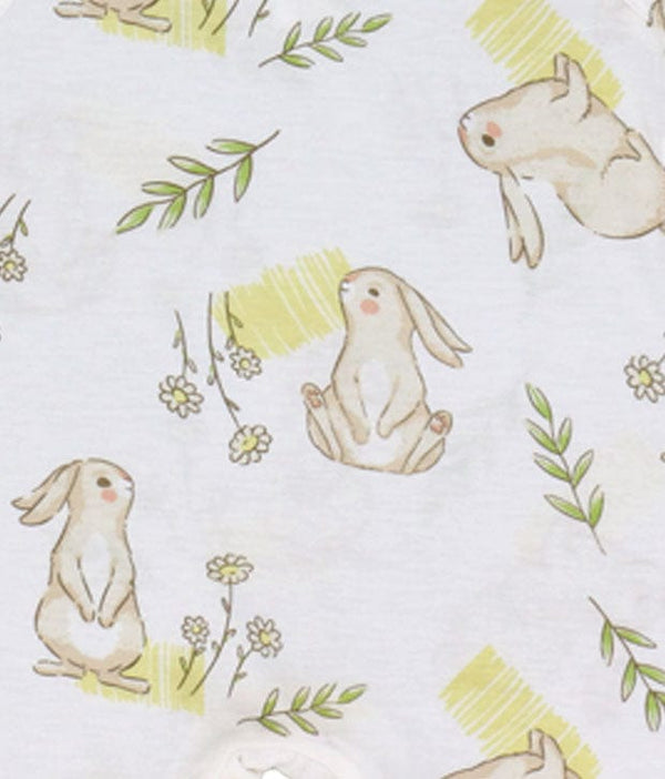 Springtime Bunny Cotton Sleeveless Onesie