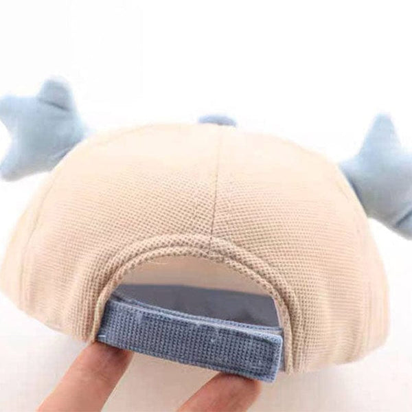 Starry Ears Dino Cap (Pink)