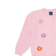 Puffy Flowers Cardigan (Pink)