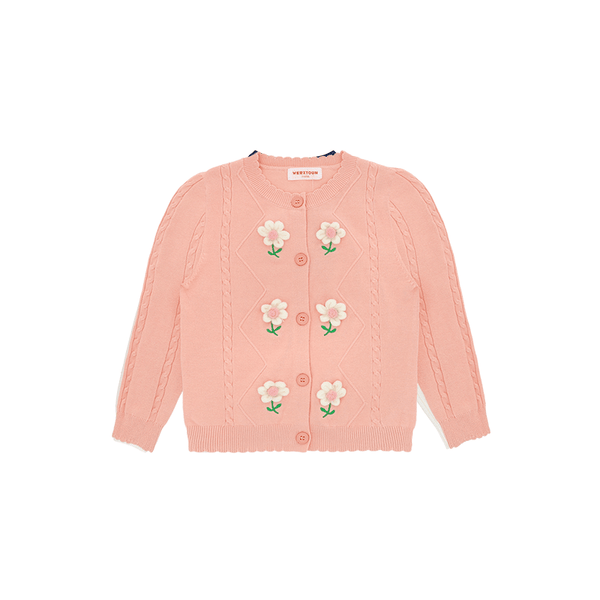 Sweet Sunflower Cardigan (Peach)