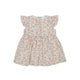 Tiny Flowers Baby Doll Dress (White)