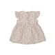 Tiny Flowers Baby Doll Dress (White)