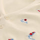 Tiny Sailboats Cardigan (Beige)