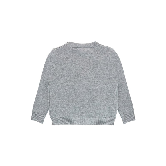 Tiny Sailboats Cardigan (Grey)