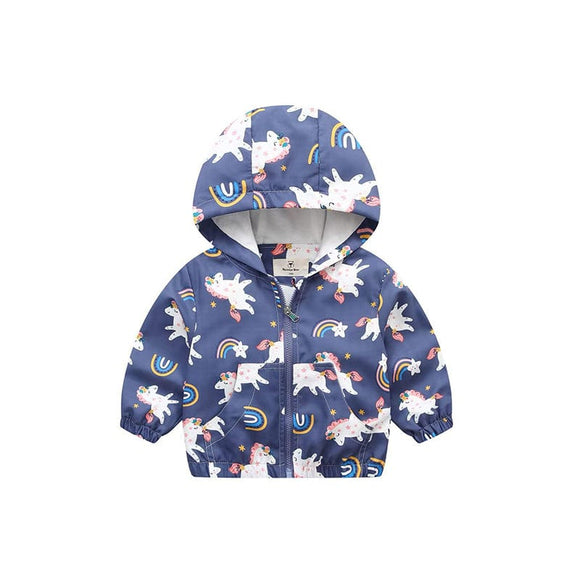 Unicorns & Rainbows Jacket (Navy)