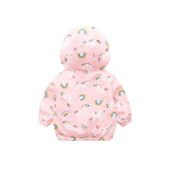 Unicorns & Rainbows Jacket (Pink)