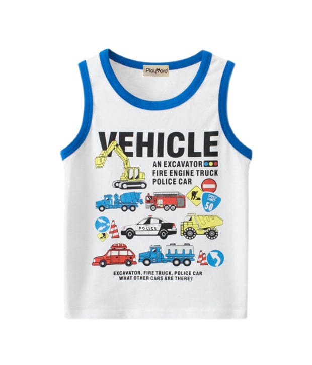 Know All Vehicles Cotton Tank Top