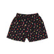 Watermelon Summer Pull Up Shorts (Black)