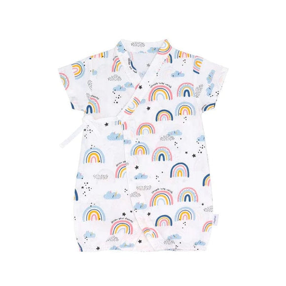 You Are Magic Rainbow Cotton Kimono Style Onesie