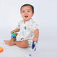 Zodiac Animals Cotton Kimono Style Onesie