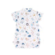 Zodiac Animals Cotton Kimono Style Onesie