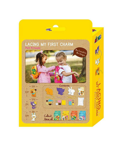 Lacing My First Charm - Pet Friends