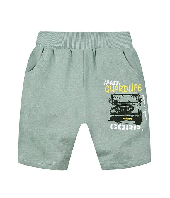 Adventure Jeep Cotton Shorts