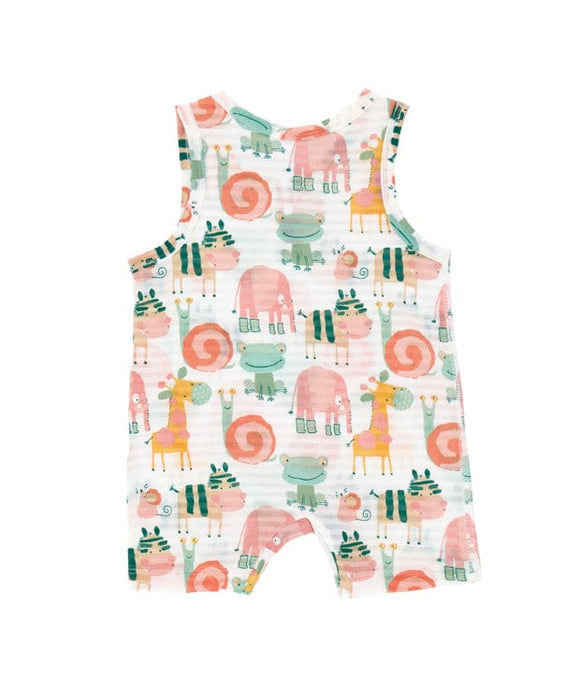 Animal Kingdom Bamboo Cotton Sleeveless Onesie