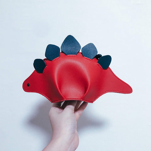 Baby Stegosaurus (ages 6 and below) Lava Red