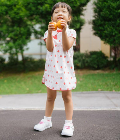 Red Strawberry Cheongsam