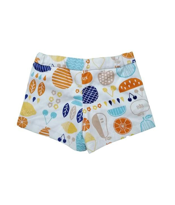 Citrus Fruit Shorts - Adjustable Waistband