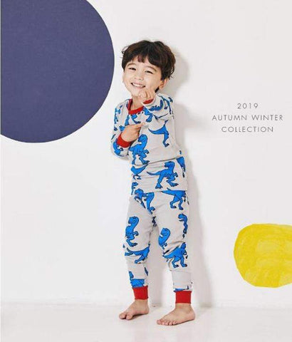 Blue Dinosaurs Organic Cotton PJ