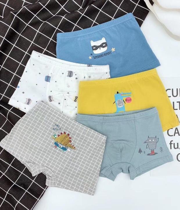 Super Hero Bunny Cotton Underwear (5pc Pack)