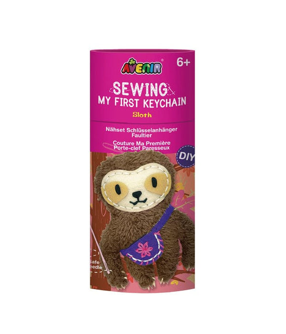 DIY Sewing Keychain - Sloth