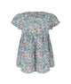 Flores Puffy Sleeve Petite Flower Baby Dress