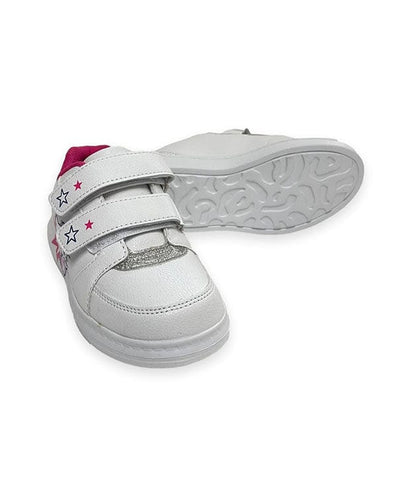 Hello Kitty Glitter Sneakers - White