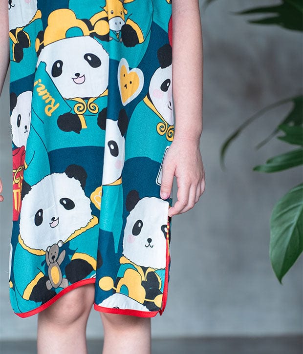 Huat Huat Panda Qipao