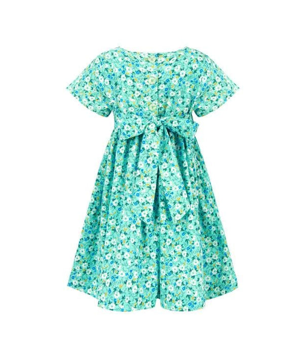 Luisa Petite Flower Smocked Dress