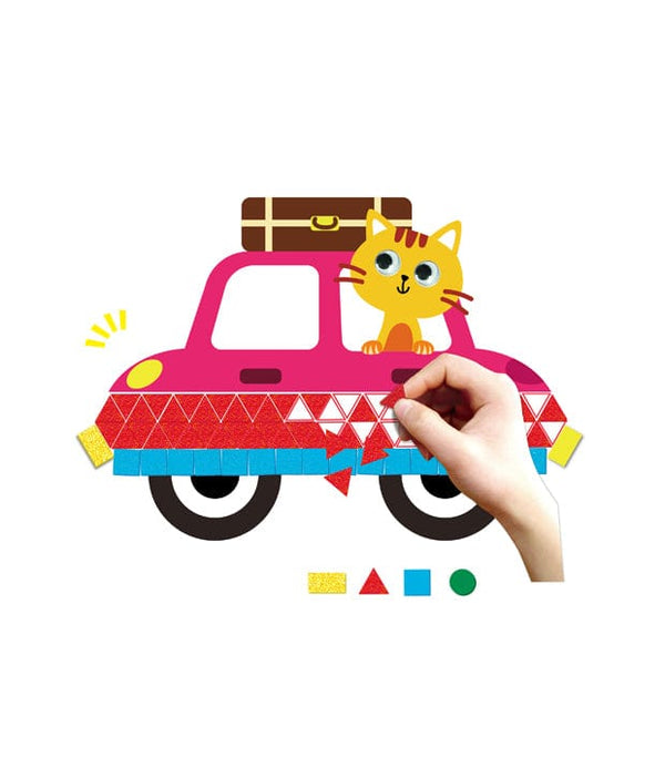 Mosaic Art Junior Story Book  - Cars