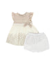 Petite Flower Cotton Dress with Bloomers