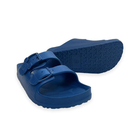 Mickey Mouse Slip On Sandals - Navy