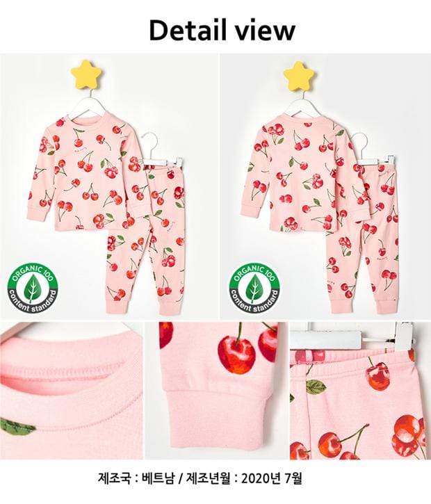 Tiny Cherries Organic Cotton PJ