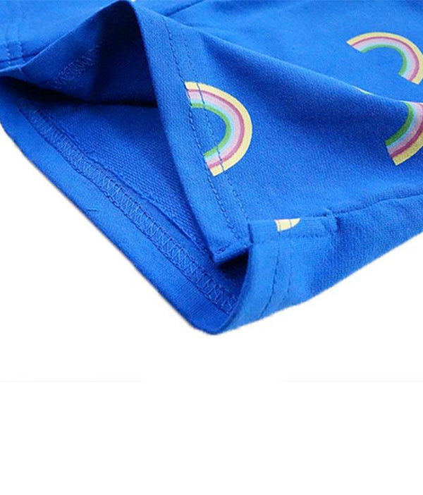 Rainbow Cotton Shorts
