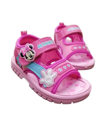 Minnie Mouse Sandals - Pink Minnie Hands