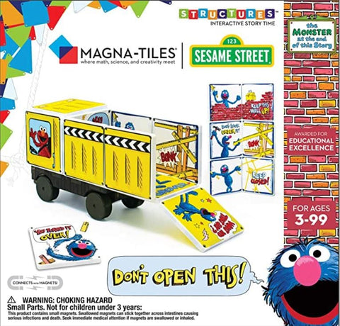 Sesame Street Monster at the Story Magna-Tiles®