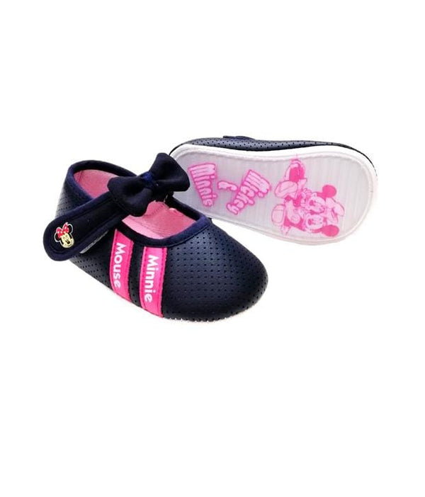 Minnie Mouse Ribbon Licence Shoes - Dark Blue