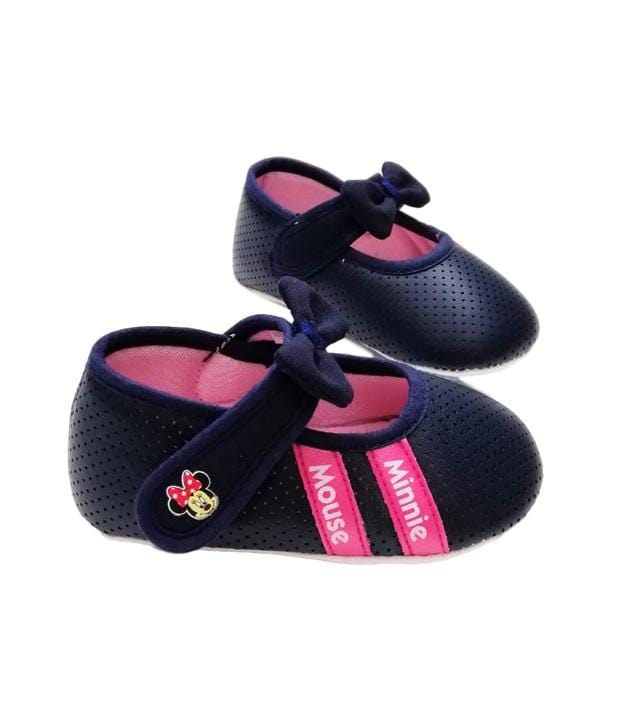 Minnie Mouse Ribbon Licence Shoes - Dark Blue