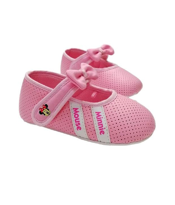 Minnie Mouse Ribbon Licence Shoes - Pink