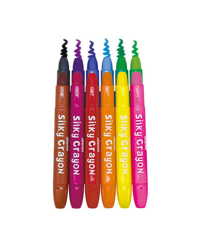 Silky Crayon 12 Colours - Lion