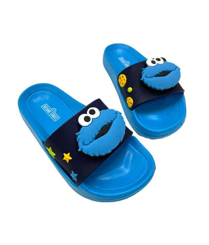 Sesame Street Cookie Monster Slippers - Blue
